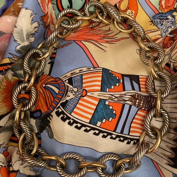 David Yurman oval link necklace - Picture 6 of 8